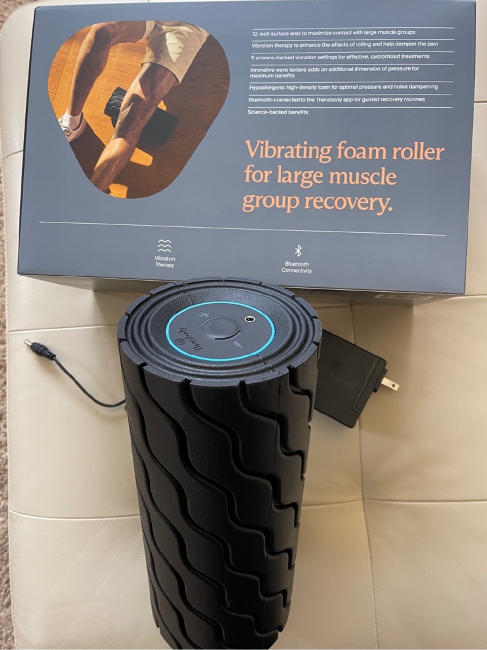 Therabody Wave Roller Vibration Therapy Foam Roller New SOLD OUT in most stores - Picture 7 of 13